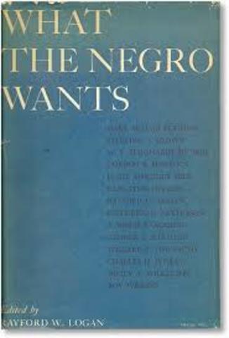 What The Negro Wants