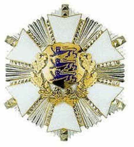 the Order of the White Star and being Knighted