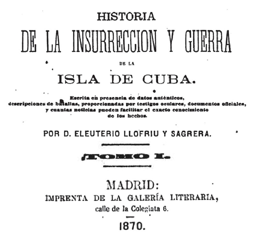 Insurreción en la Isla de Cuba