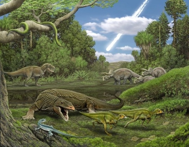 Life in Mesozoic era