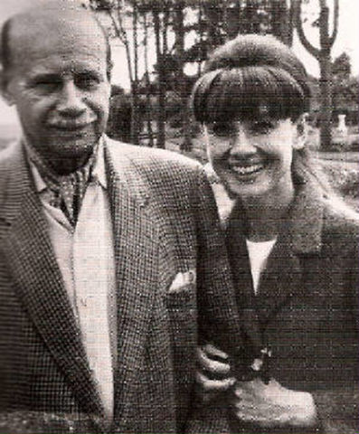 Audrey's parents divorce.