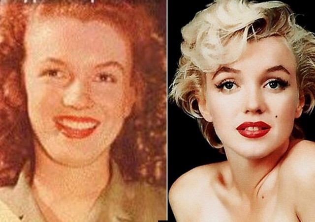 Marilyn got Plastic surgery.