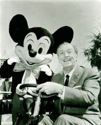 Walt creates Mickey Mouse.