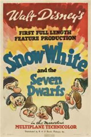 Walt Disney animated a full-length flim.