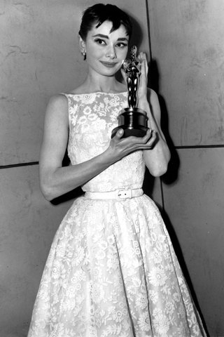 Audrey won her first oscar