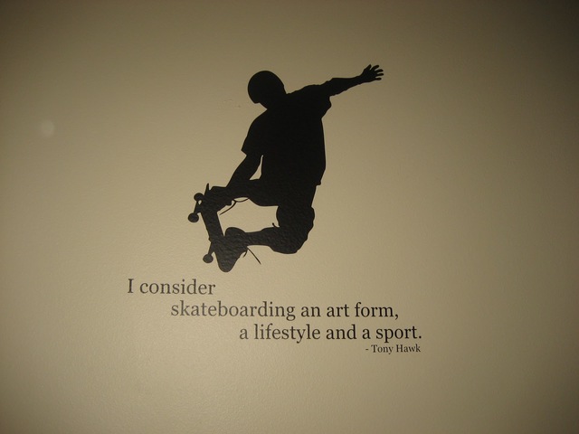 Tony hawks belief in skatebording