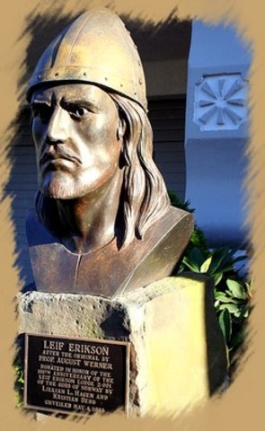 Leif Erikson et les Vikings découvrent "Vinland" au Nord du Canada