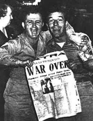 World War 2 ends