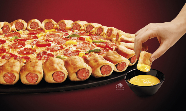 Hotdog Pizza Design