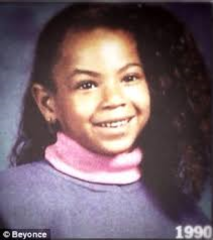 Beyonce discovered her talent of the arts!