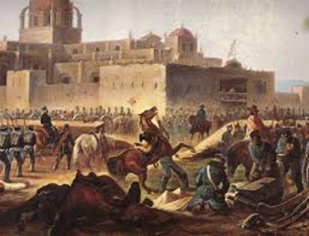 The Mexican and American War