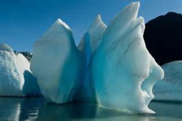 Glaciers melting