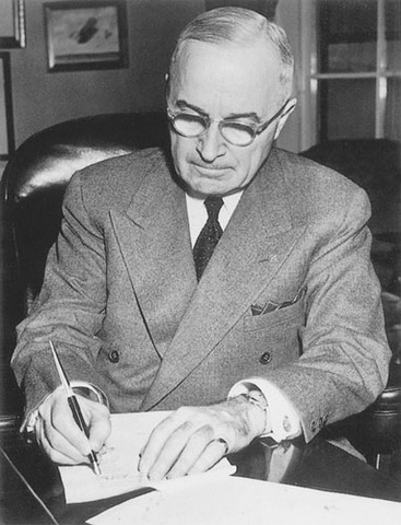 President Truman signed the National School Lunch Act
