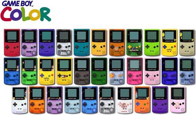 Game boy color released