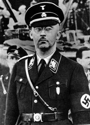 Heinrich Himmler- SS chief and chief of German police