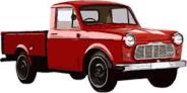 The first pickup truck