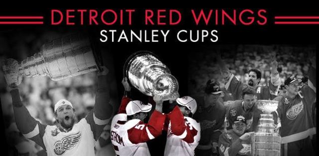Red Wings first stanley cup