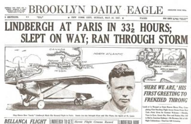 Charles Lindbergh’s Flight