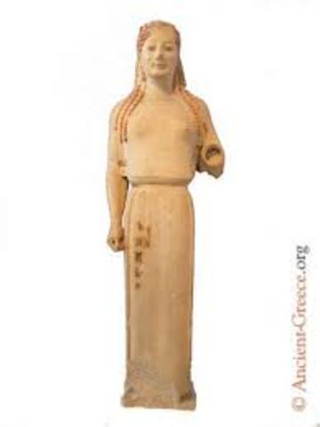 Peplos Kore from the Acropolis