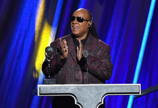 Stevie Wonder was inducted into Rock and Roll Hall of Fame.