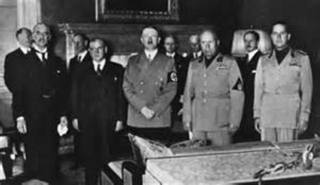 The Munich Conference (Appeasment)