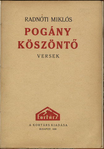POGÁNY KÖSZÖNTŐ