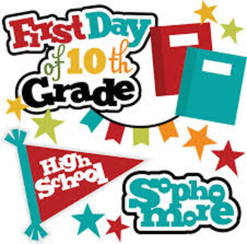 started 10th grade