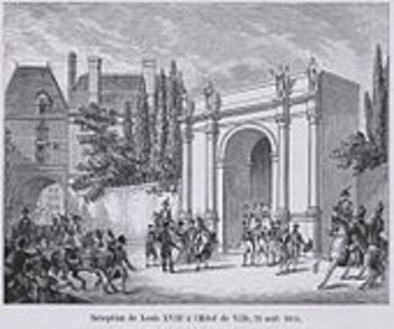 First Bourbon Restoration (Pre-100 Days)