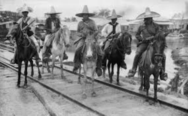Start of Mexican Revolution