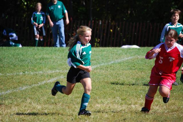 I started my favorite sport, soccer