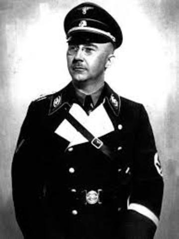 Heinrich Himmler as Chief of SS and German Police Chief