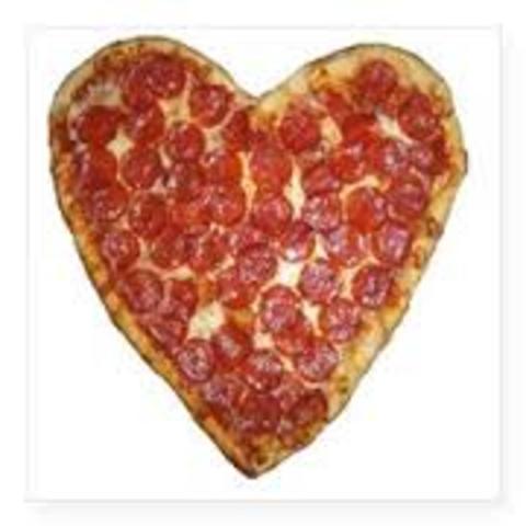 Pizza Heart Design