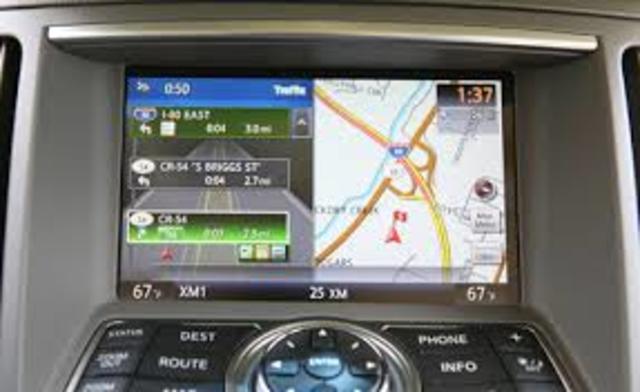 Built in car GPS