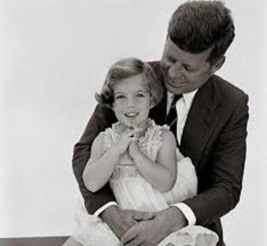 Caroline Kennedy was born