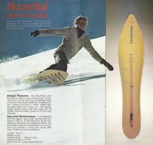 The first Snowboard
