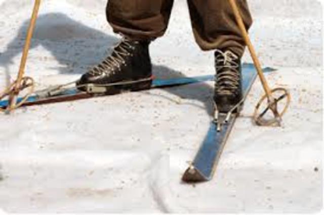 Plastic Fiberglass Ski