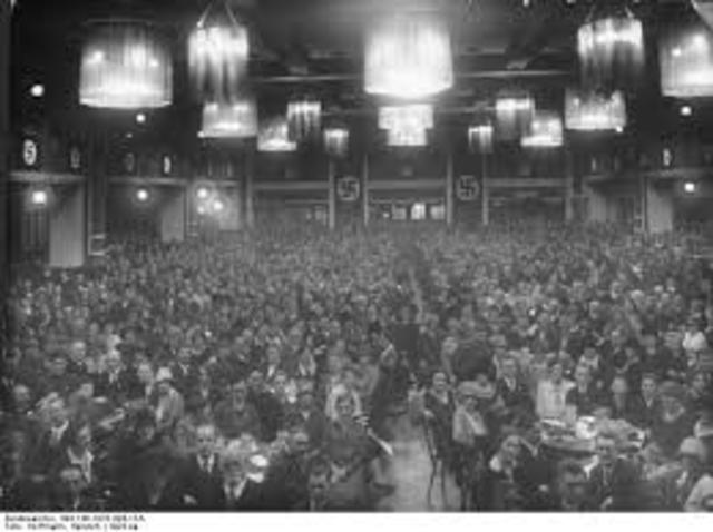 The Munich Beer Hall Melee