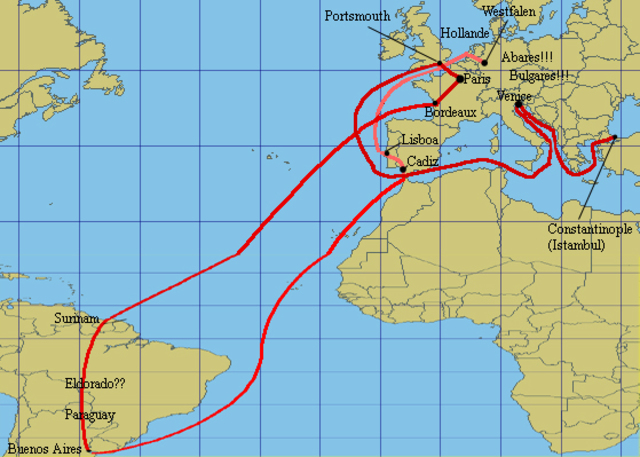 Candide arrives in El Dorado