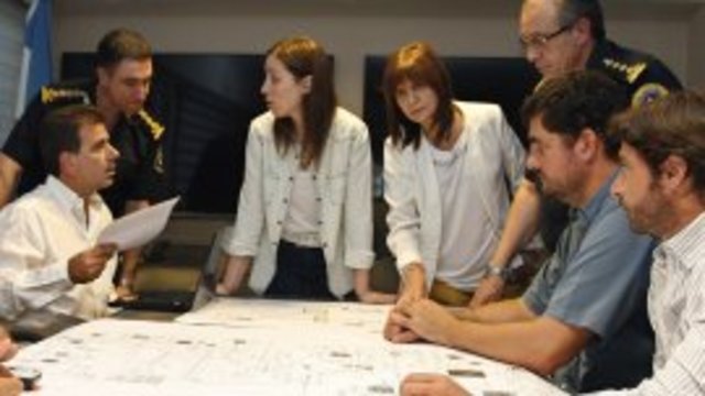 Día 8: Vidal se reunió con los jefes de las fuerzas de seguridad