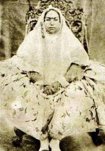 School closed, becuase schools  in Iran required women to wear them as a political sign and there was uniformity