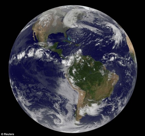 Modern, oxygen-rich atmosphere has formed