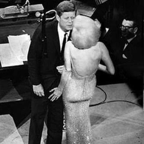 Marilyn sang for JFK