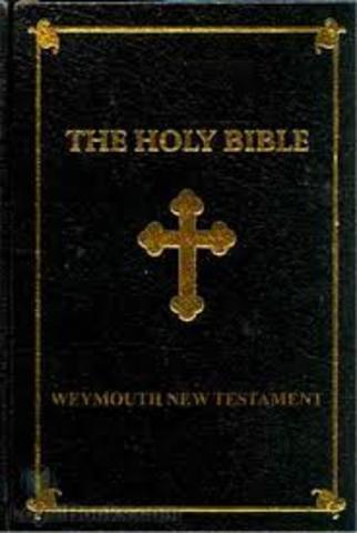 Beginning of New Testament writings