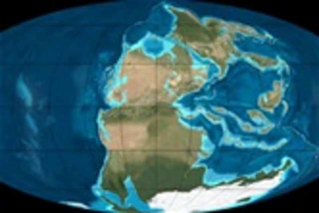 Formation of Pangaea is complete.