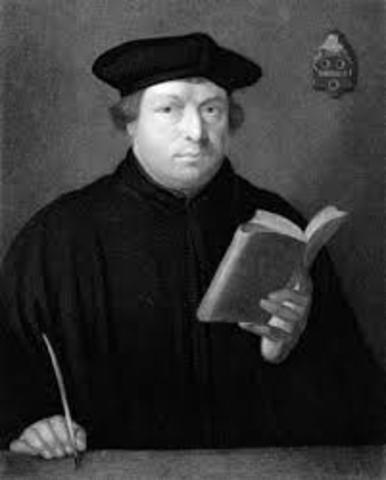 Martin Luther is ordained