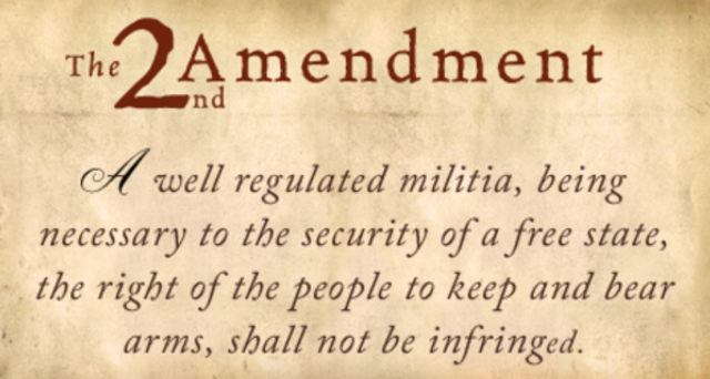 The second amendment