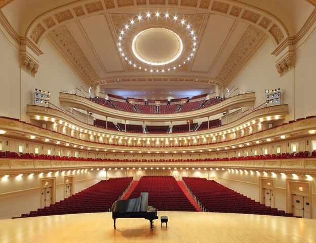 First Carnegie Hall Performance