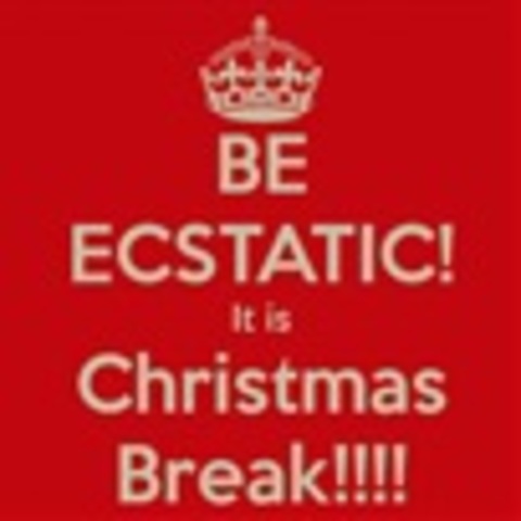 Christmas break ends