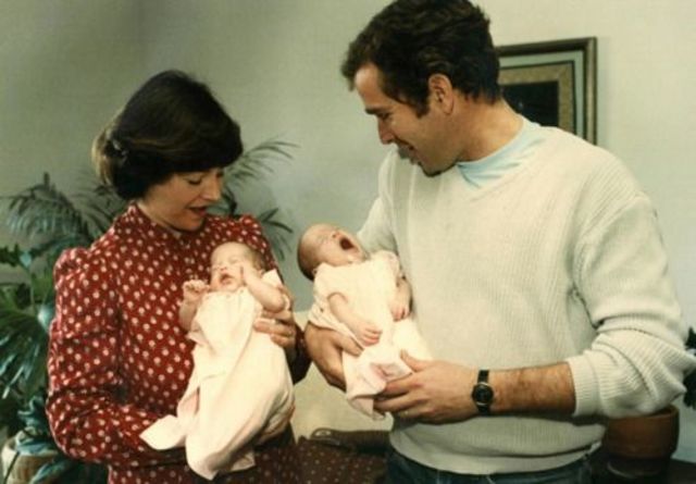 George and Laura have kids