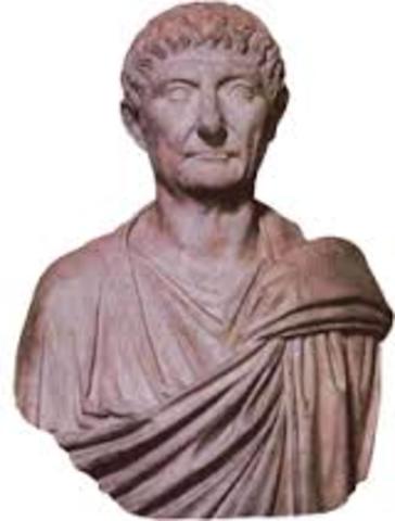 Diocletian becomes emperor